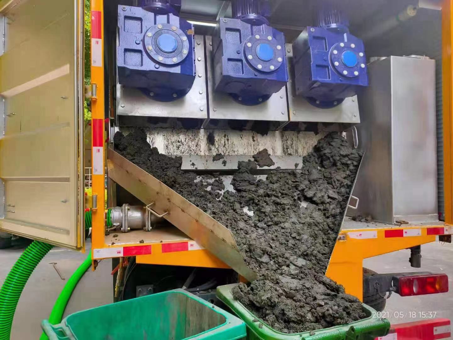 大邑化粪池清掏城市维护站-泥浆净化干湿分离处理